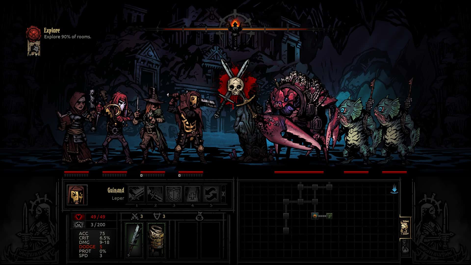 暗黑地牢 DarkestDungeon 中文版游戏封面
